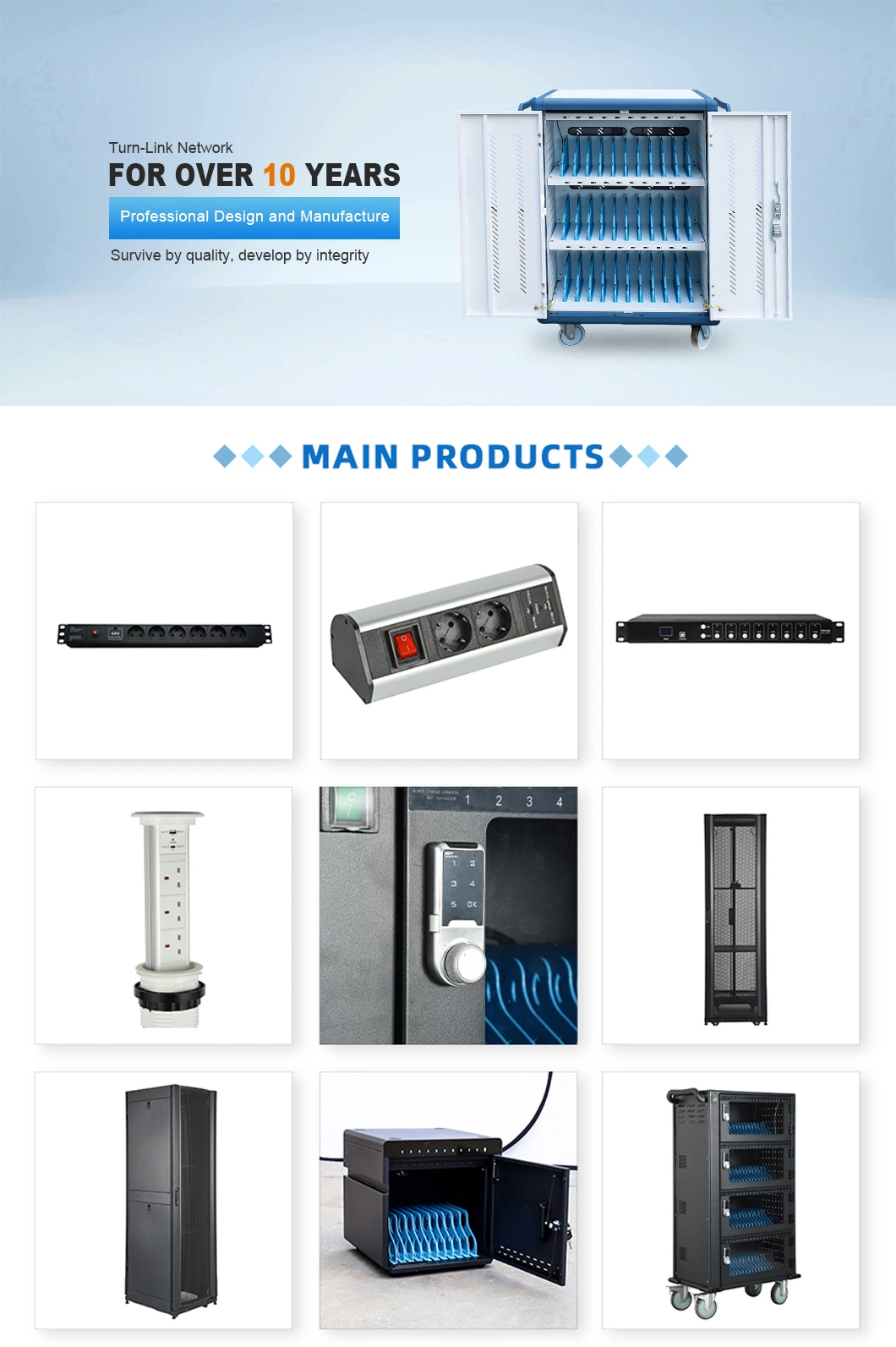 Factory Supply AC 60 School Use Charging Cart for Laptop Notebook Tablet Computer