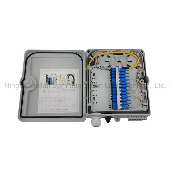 12 핵심 광섬유 FTTH 배포 상자 ODF